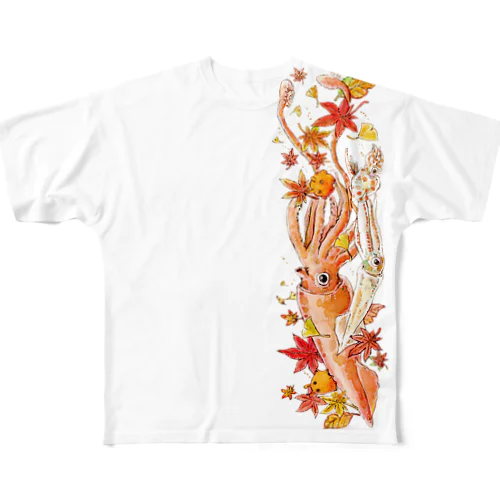 春夏秋冬（秋） All-Over Print T-Shirt