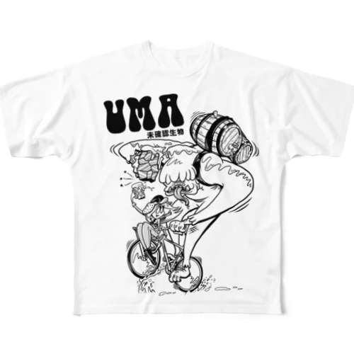 "UMA" All-Over Print T-Shirt