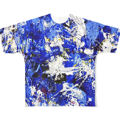 Hirao_Blue_02 All-Over Print T-Shirt