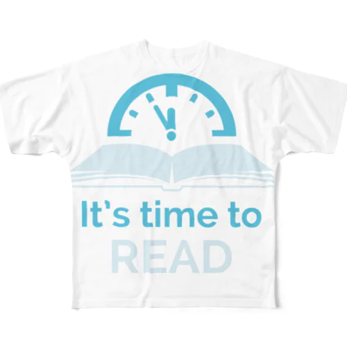 本を読む時 All-Over Print T-Shirt
