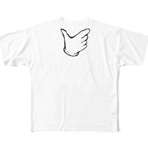 考えるTシャツ 풀그래픽 티셔츠