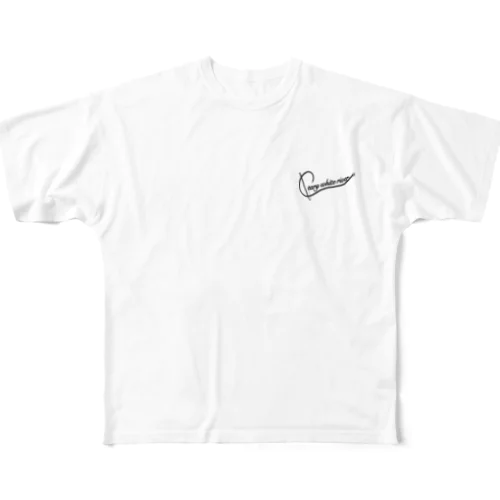 Cleary White River フルグラフィックTシャツ