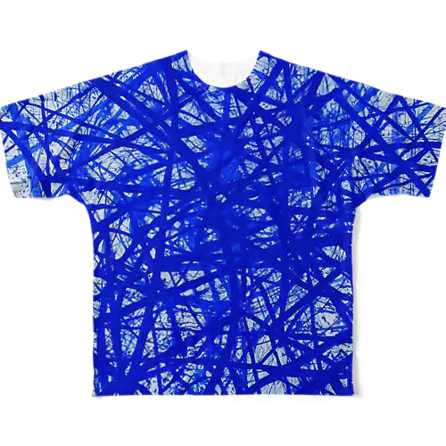 Hirao_Blue_03 All-Over Print T-Shirt