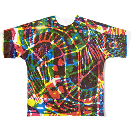 3色カオス All-Over Print T-Shirt