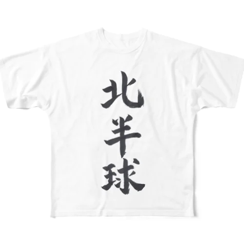 Ｔシャツ（北半球） フルグラフィックTシャツ