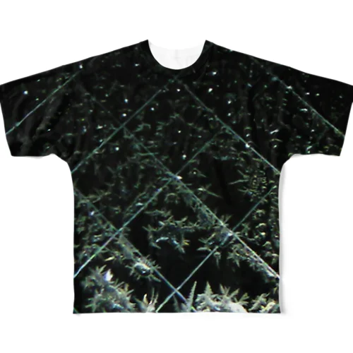 201001161933000　夜の氷紋 フルグラフィックTシャツ