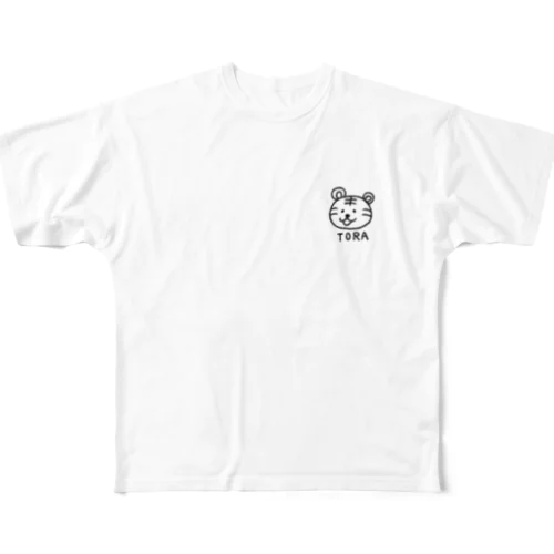 トラトラくん フルグラフィックTシャツ