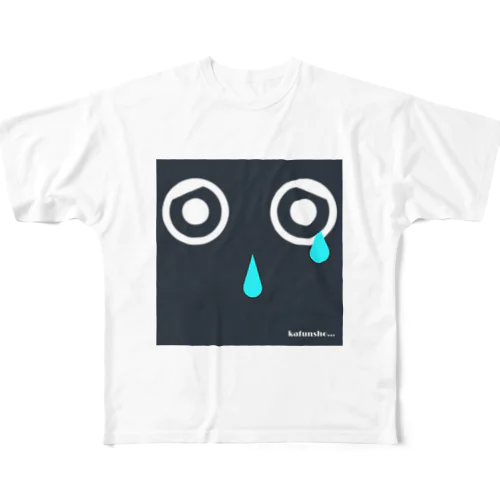 kafunsho(ブロック) フルグラフィックTシャツ