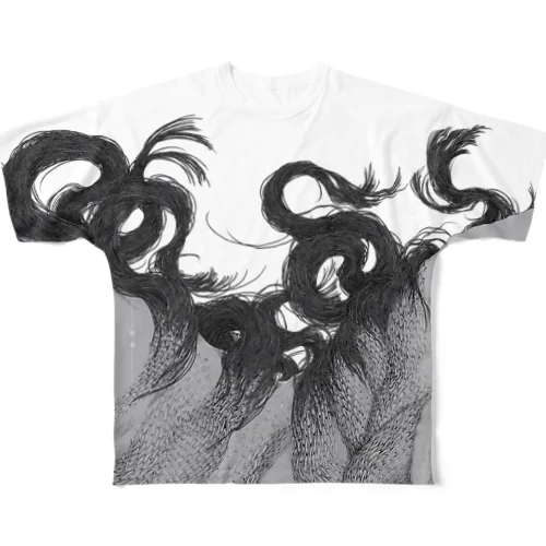 【昇華 -shouka-】 All-Over Print T-Shirt