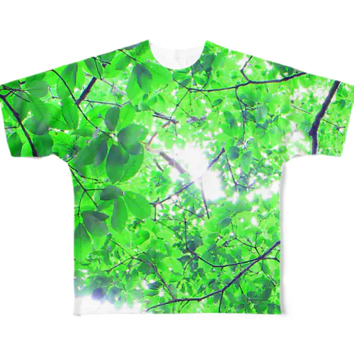 Vert frais All-Over Print T-Shirt