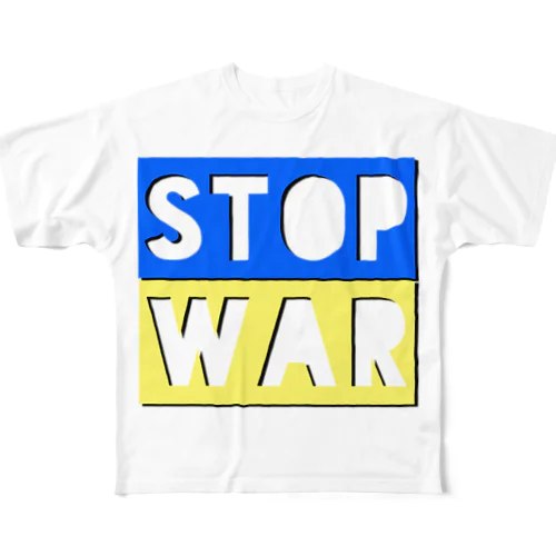 STOP WAR  All-Over Print T-Shirt