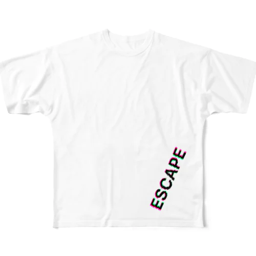 ESCAPE フルグラフィックTシャツ