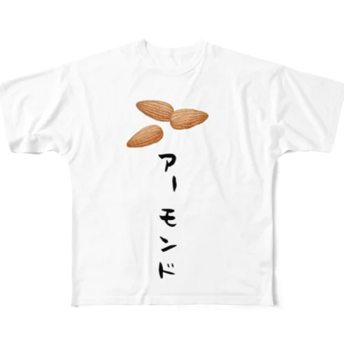 アーモンド All-Over Print T-Shirt