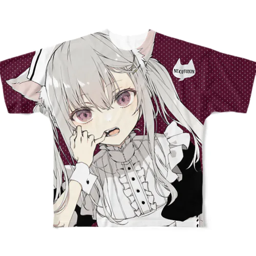 んあー フルグラフィックTシャツ