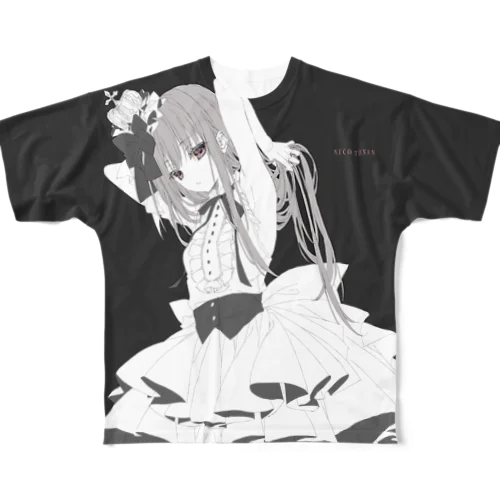 王冠 フルグラフィックTシャツ