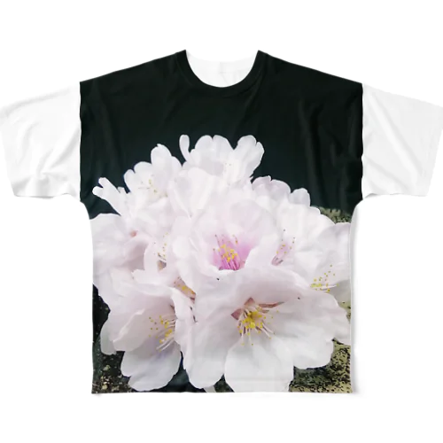 桜花 2 フルグラフィックTシャツ