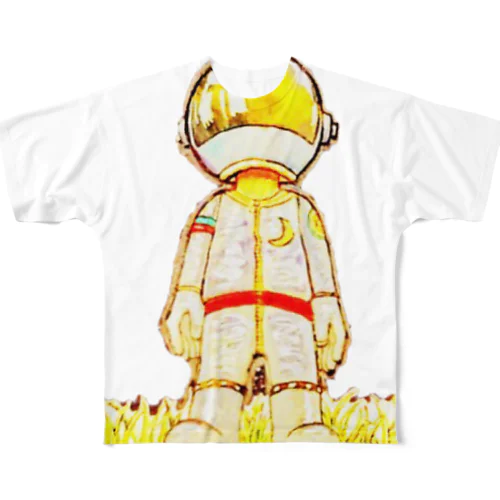 宇宙くん フルグラフィックTシャツ