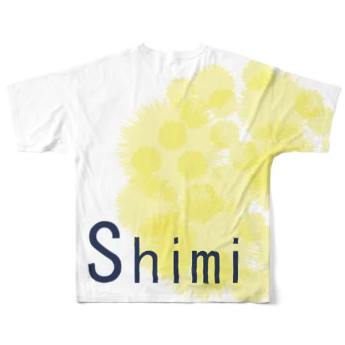 shimi フルグラフィックTシャツ