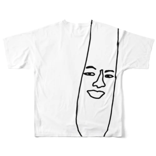 ズッキー似 All-Over Print T-Shirt