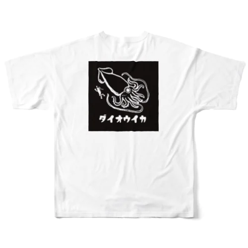 日本の海 フルグラフィックTシャツ
