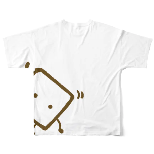 角砂糖さん フルグラフィックTシャツ