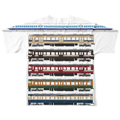 電車好き？ All-Over Print T-Shirt