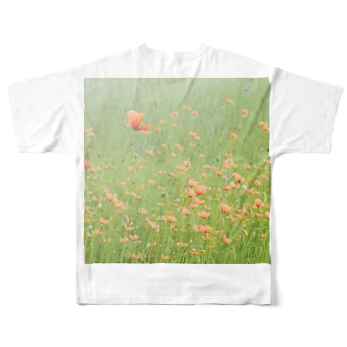 Poppy フルグラフィックTシャツ