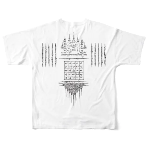 タイ語グッズ（タイのタトゥー） All-Over Print T-Shirt