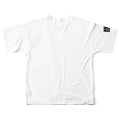 機械柄（モノクロ） All-Over Print T-Shirt