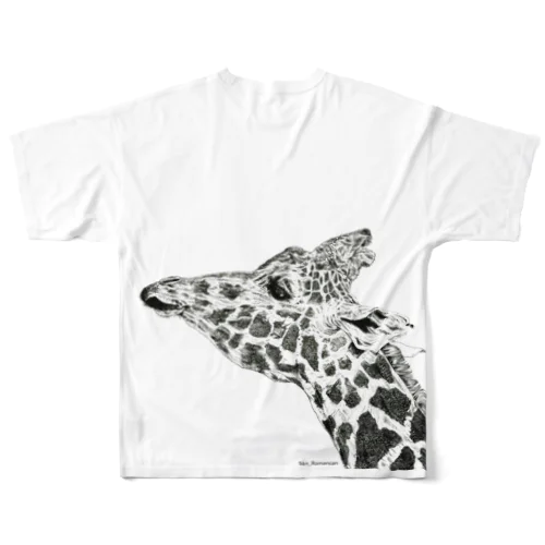 キリン All-Over Print T-Shirt