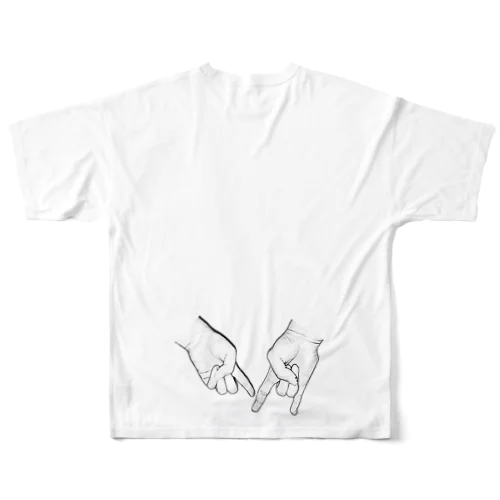 以心伝心のアレ All-Over Print T-Shirt