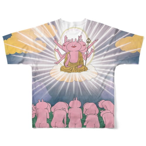 焼肉定食 All-Over Print T-Shirt