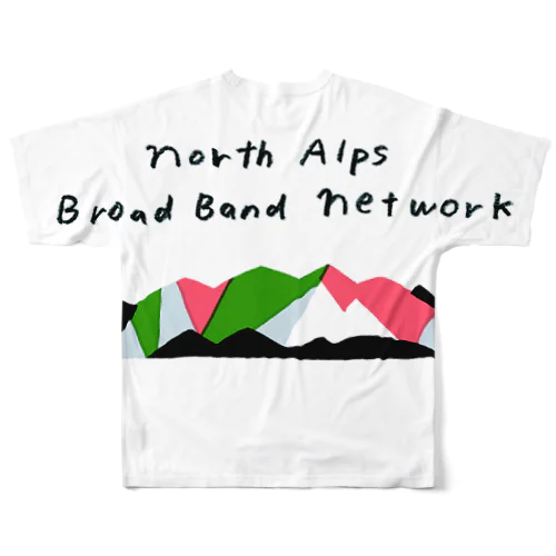 公式グッズB（背面ビッグロゴ） All-Over Print T-Shirt