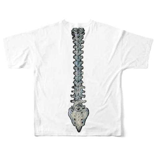 backbone フルグラフィックTシャツ