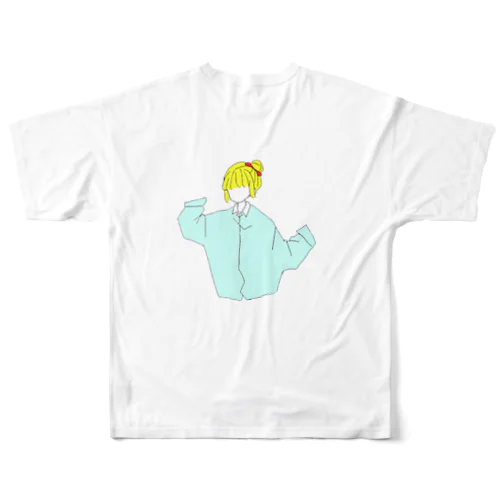 シャツ女の子 All-Over Print T-Shirt