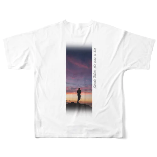 サンセットtシャツ All-Over Print T-Shirt
