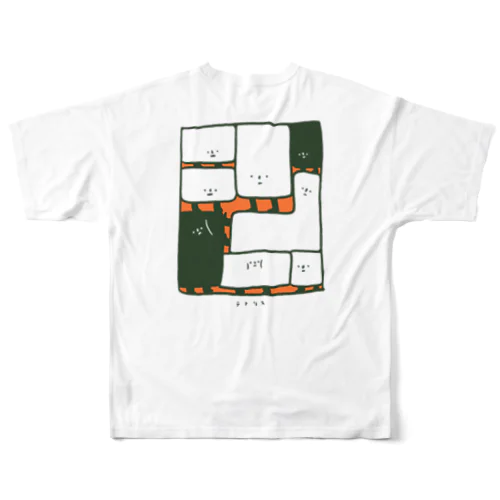 MAGAO テトリス Tシャツ All-Over Print T-Shirt