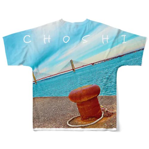 【勝手にご当地シリーズ】　Choshi　 All-Over Print T-Shirt