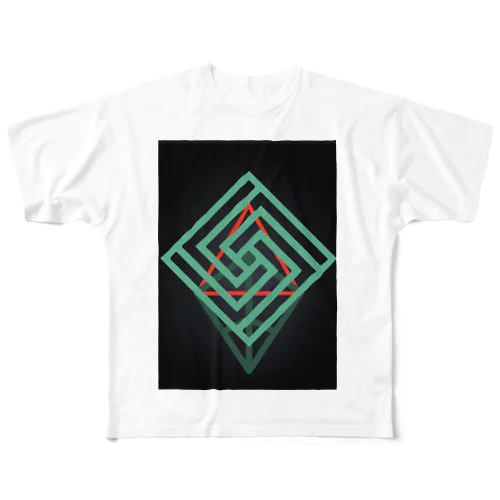 dfz-type2 All-Over Print T-Shirt