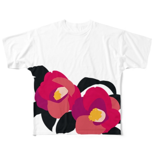 侘助 All-Over Print T-Shirt
