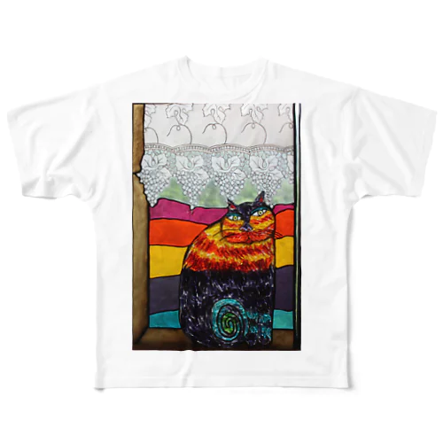 Mlle"KINTA All-Over Print T-Shirt