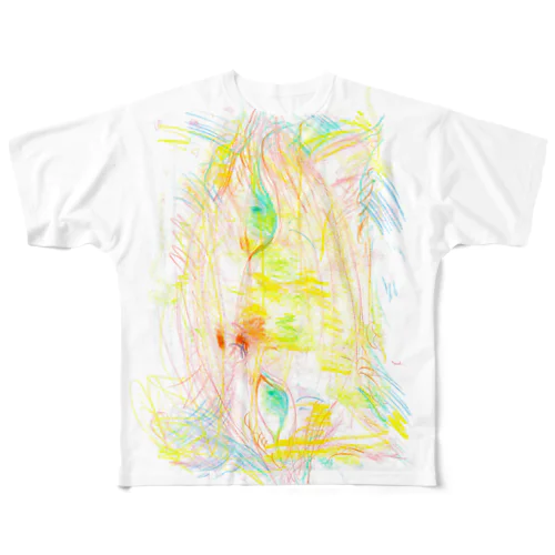 みどりのめの猫T All-Over Print T-Shirt