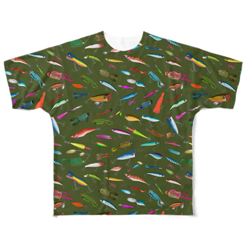 LURE_3COG_FGT All-Over Print T-Shirt