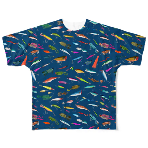 LURE_3CDB_FGT All-Over Print T-Shirt
