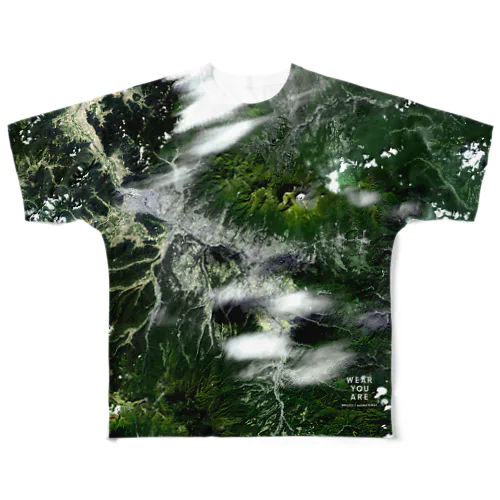 長野県 小諸市 Tシャツ 両面 All-Over Print T-Shirt