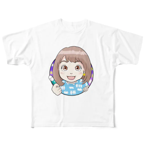 Maily's Flower♡ フルグラフィックTシャツ