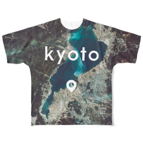 滋賀県 近江八幡市 Tシャツ 片面 フルグラフィックTシャツ