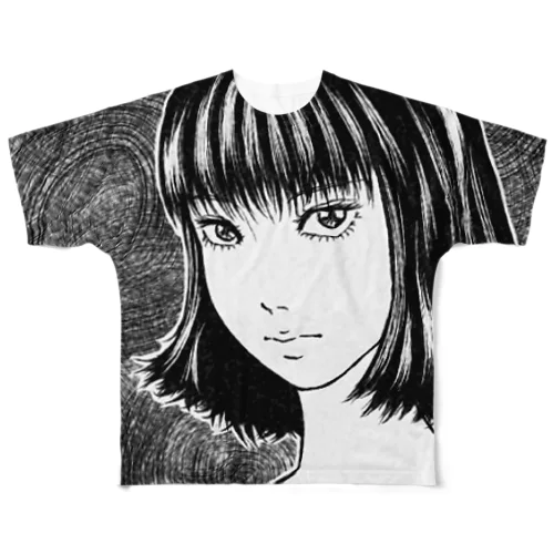 ウズマキサツコ All-Over Print T-Shirt