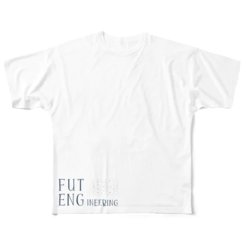 FUTENG All-Over Print T-Shirt