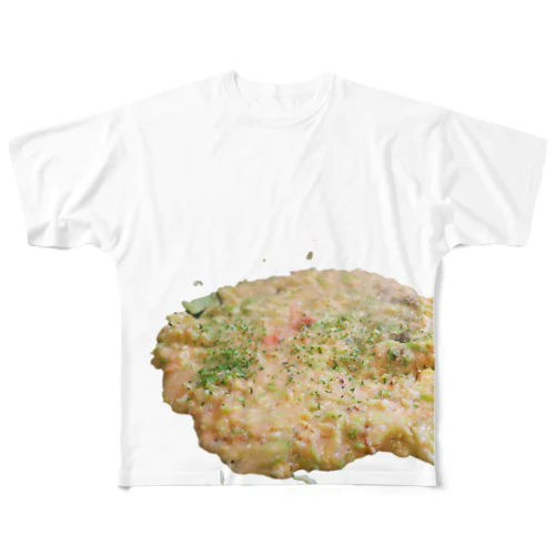 ゲロともんじゃは紙一重 All-Over Print T-Shirt